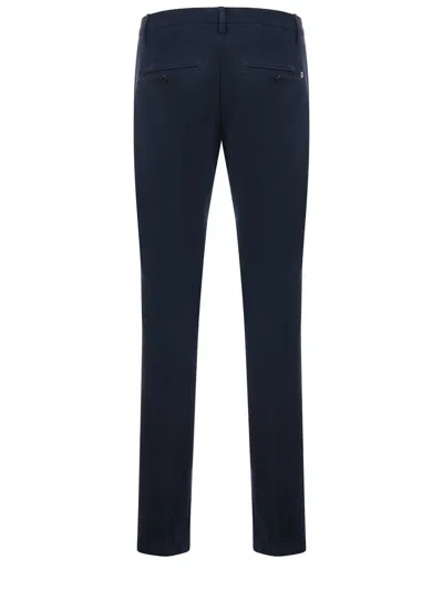 Dondup Trousers Blue In Blue
