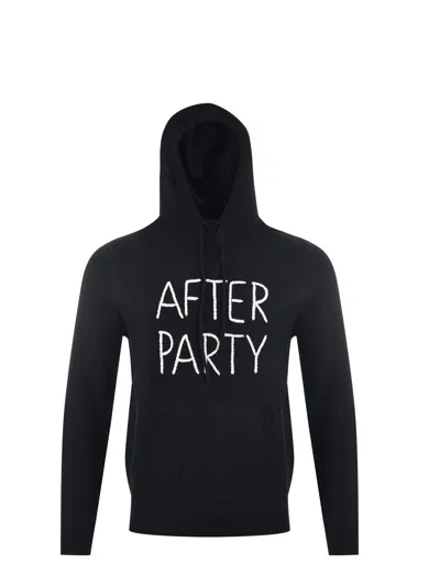 Mc2 Saint Barth Wool Jumper After Party In Black