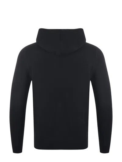 Mc2 Saint Barth Wool Jumper After Party In Black