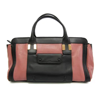 Pre-owned Chloé Alice Pink Leather Shoulder Bag ()