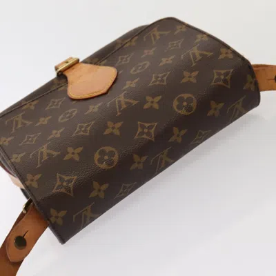 Pre-owned Louis Vuitton Cartouchière Brown Canvas Shoulder Bag ()