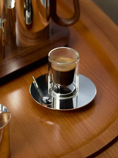 Puiforcat Phi Silver-plated Mocha Cup  Abask Luxury Gift