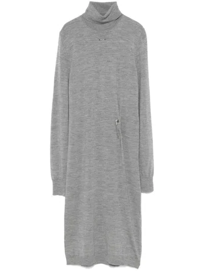 Barbara Bui Safety-pin Midi Dress