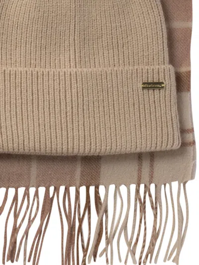 Barbour Aubrey Scarves Beige