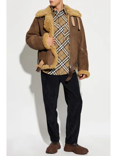 Burberry Check Print Cotton Shirt
