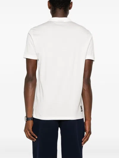Emporio Armani Logo Embroidered Short-sleeved Polo Shirt