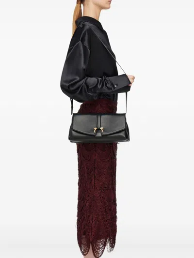Ferragamo Foldover Top Crossbody Bag