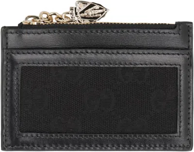 Gucci Gg Fabric Card Holder