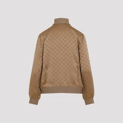 Gucci Camel Jacquard Sweatshirt