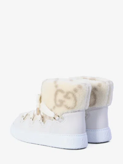 Gucci Women's Wool-effect Booties