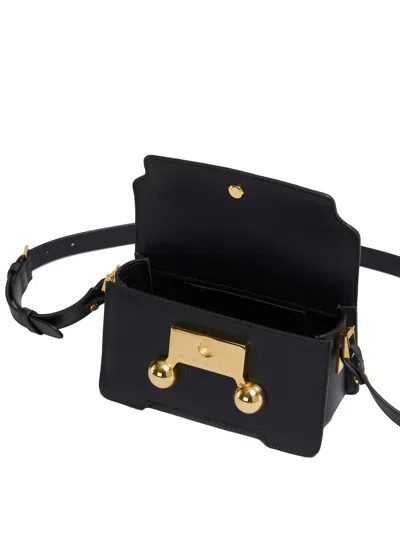 Marni Mini Trunkaroo Leather Shoulder Bag