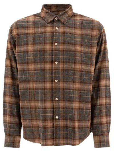 Nn07 Deon Shirts Brown