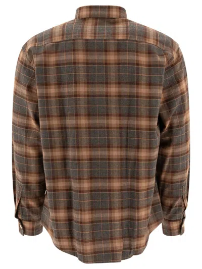 Nn07 Deon Shirts Brown