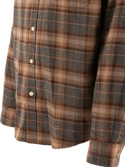 Nn07 Deon Shirts Brown