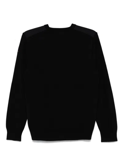 Paul & Shark Wool Crewneck Sweater Ribbed Cuffs