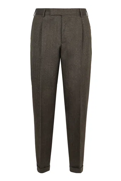 Pt01 Virgin Wool Trousers