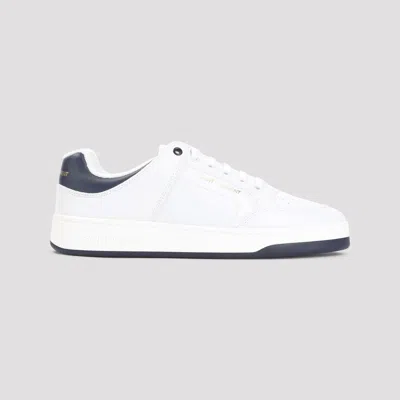Saint Laurent Low-top Sneakers With Contrast Heel Tab