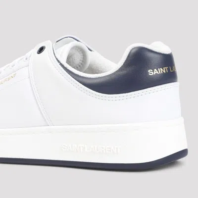 Saint Laurent Low-top Sneakers With Contrast Heel Tab