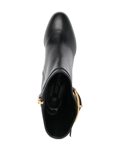 Sergio Rossi Women's Stiefel Mit Schnalle 60mm Boot