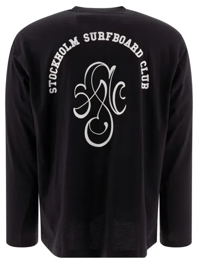Stockholm Surfboard Club Greg T-shirts Black