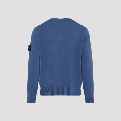 Stone Island Ribbed Cotton Crewneck Sweater