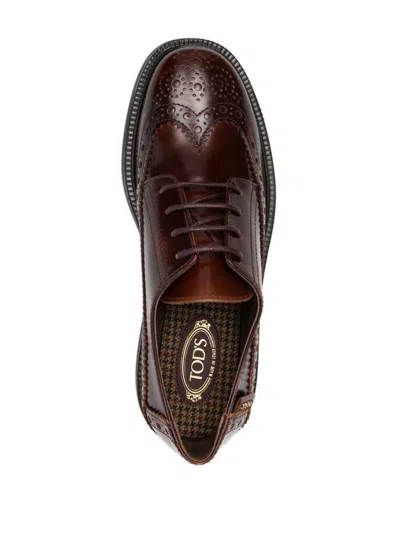 Tod's Lace-up Logo Detail Brogues