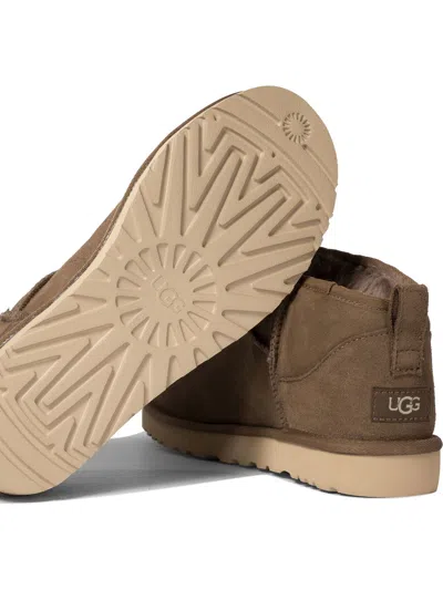 Ugg Classic Ultra Mini Hickory Boot In Brown