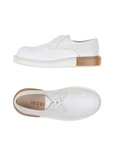 Shop Mobi Laced Shoes In White
