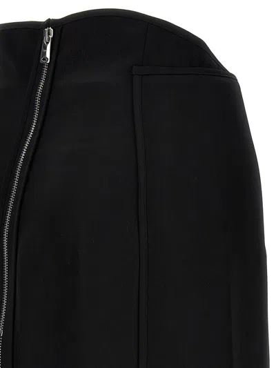 Coperni 'long Zip' Skirt In Black