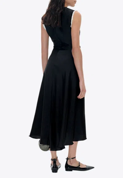 Baum Und Pferdgarten Atina Dress Black In Black
