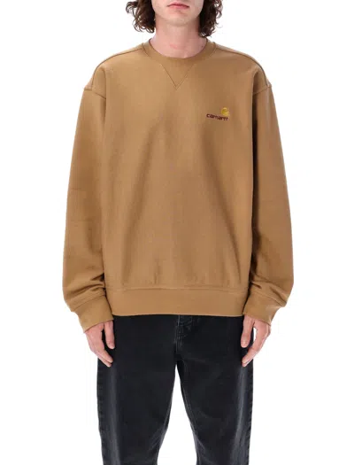 Carhartt Cotton Blend Crew Neck American Script Sweat