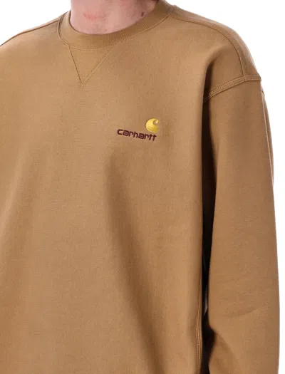 Carhartt Cotton Blend Crew Neck American Script Sweat