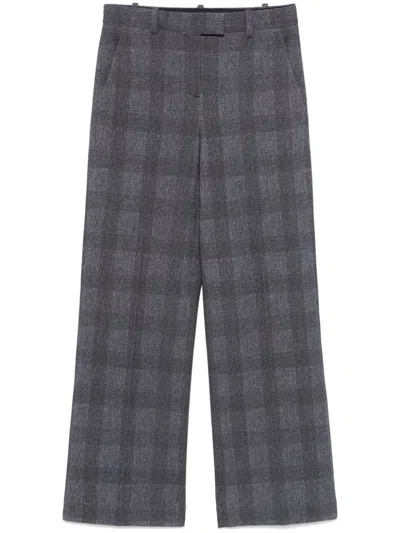 Circolo 1901 Cotton Trousers In Blue