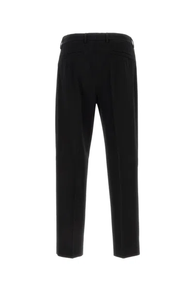 Zegna Premium Cotton Blend Pants In K09r