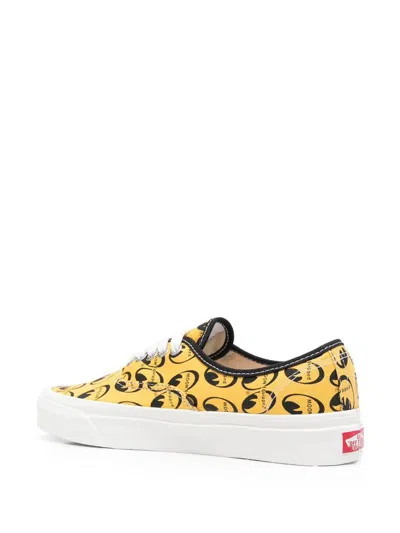 Vans Anaheim Factory Mooneyes Authentic 44 Dx In Yellow