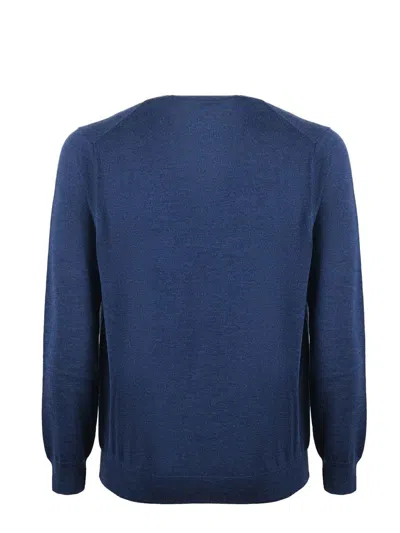 Polo Ralph Lauren Sweater In Blu Melange