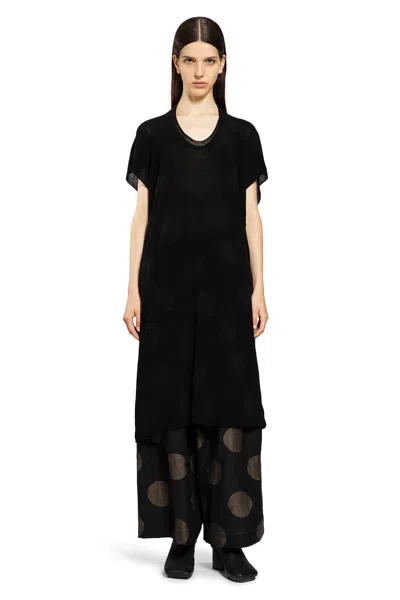 Uma Wang Woman Black Dresses In Black