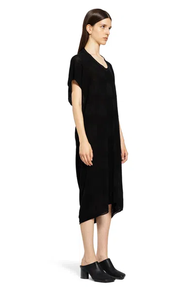Uma Wang Woman Black Dresses In Black