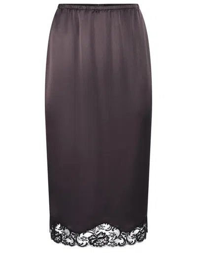 Pinko Gabbia Skirts In Purple