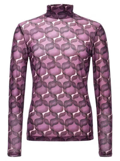 Dries Van Noten Heyze Tops In Purple