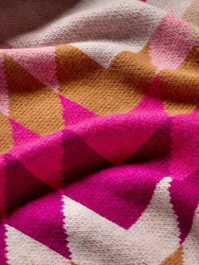 Faherty B.yellowtail Blanket In Star Patchwork