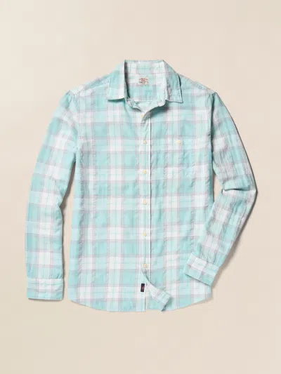 Faherty The All Time Shirt In Westport Plaid In Spring Isle Plaid