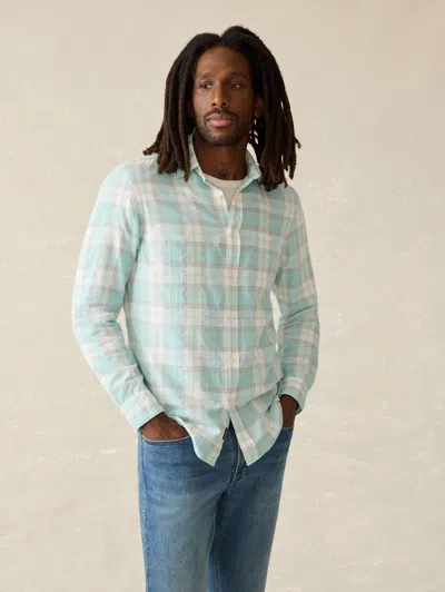 Faherty The All Time Shirt In Westport Plaid In Spring Isle Plaid