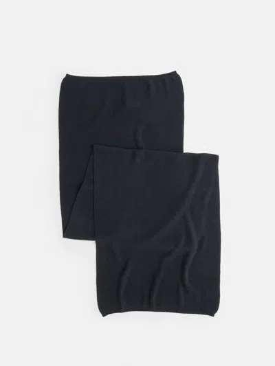 Alex Mill Blanket Scarf In Cotton Cashmere In Black