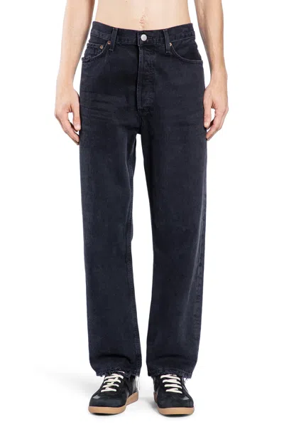 Agolde 90s Jeans Tar In Black