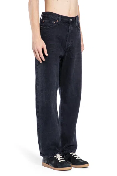 Agolde 90s Jeans Tar In Black