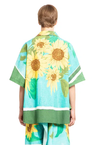 Craig Green Sunflower Short-sleeved Shirt In Green