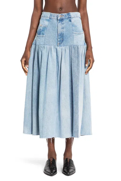 E.l.v Denim E.l.v. Denim Skirts In Blue
