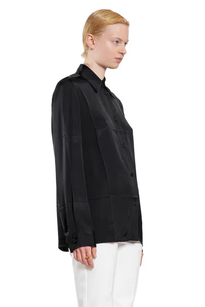 Jil Sander Woman Black Shirts In Black