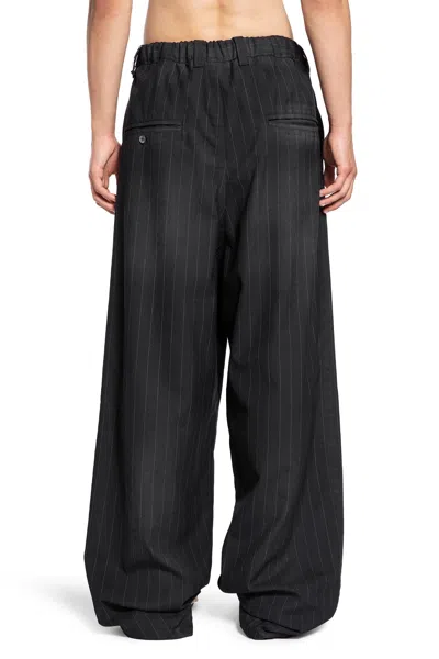 Shop Miharayasuhiro Man Black Trousers